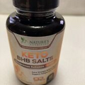 Natures Nutrition  Keto BHB Salts  60 Capsules And 60 Keto Diet Pills Exp 07/24
