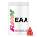 RAW EAA Amino Acids Powder, Watermelon (25 Servings) - Pre Workout Amino Energy Powder for Strength, Endurance, Recovery & Lean Muscle Growth - BCAA Amino Acids Supplement for Men & Women