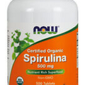 NOW Foods Spirulina, 500 mg, 500 Tablets