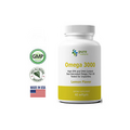 PureNature plus Omega 3000 Omega-3 fatty acids- 60 caps