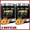 2 Bottles AMINO ENERGY Focus Endurance Reaction Peach Mango 360g Each FORZAGEN