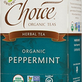 Choice Organic Teas Caffeine Free Herbal Tea, Peppermint, 16 Count