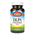 Carlson DLPA DL-Phenylalanine 500 mg Mood, Cognitive & Nervous System Support Supplement - 60 Capsules