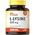 L-Lysine 500mg | 120 Caplets | Free Form Amino Acid | Vegetarian, Non-GMO, and Gluten Free Supplement | by Sundance