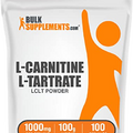 BULKSUPPLEMENTS.COM L-Carnitine Tartrate Powder - Carnitine Supplement, L-Carnitine L-Tartrate, L Carnitine 1000mg - Unflavored & Gluten Free, 1000mg per Serving, 100g (3.5 oz) (Pack of 1)