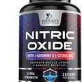 Extra Strength Nitric Oxide Supplement L Arginine 3X Strength - Citrulline Malate, AAKG, Beta Alanine - Premium Muscle Supporting Nitric Oxide Booster for Strength & Energy - 60 Nitric Oxide Capsules