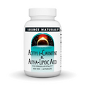 Source Naturals Acetyl L-Carnitine & Alpha-Lipoic Acid, for Cellular Vitality*, 650mg - 60 Tablets