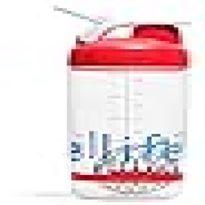 Fitlosophy Clear and Red Blender Bottle with Blender Ball, 20 fl. oz.