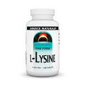 Source Naturals L-Lysine Free Form -Amino Acid Supplement Supports Energy Formation & Collagen* - 100 Tablets
