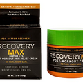RecoveryMax – Post Workout Cream – For Use in Fitness Workout Program to Speed Muscle Recovery – Reduce Muscle Soreness - Return to Exercise Quicker –Recovery Supplement – 3.5 oz