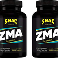 SNAC ZMA The Original Recovery & Sleep Supplement, Promotes Muscle Recovery, Immune Support & Restorative Sleep with Zinc, Magnesium & Vitamin B6, 180 Veggie Capsules (2 Pack of 90 Count)