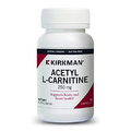 Kirkman - Acetyl L-Carnitine 250 mg - 90 Capsules - Supports Sustained Cellular Energy Production - Hypoallergenic