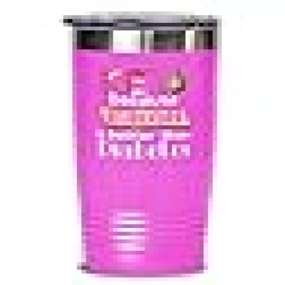 Ketogenic Diet Tumbler - Funny Keto - Low Carb - Ketogenic - Because Bacon Is Better Than Diabetes - Keto - 20oz Pink