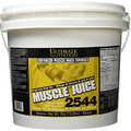 Ultimate Nutrition Muscle Juice 2544, Lean Muscle Mass Classic Gainer, Weight Gain Drink Mix, Blend of Whey Protein Concentrate, Whey Protein Isolate, Casein and Egg Whites, 13.2 Pounds, Banana