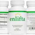 Enlifta Best Mood Supplement - Natural Mood Elevation Supplement - 5-HTP - 3 Month Supply-Dr Developed Tablet-St. Johns Wort