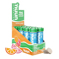 Nuun Hydration Vitamins Electrolyte Tablets + Vitamins, Grapefruit Orange, 8 Pack (96 Servings)