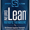 Siren Labs Neuro Lean Concentrated Thermogenic for Health, Water Loss, Energy and Focus - 60 Capsules