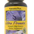 Natures Plus Ultra Prenatal Multivitamin - 800 mcg Folate, 180 Vegetarian Tablets - Prenatal Supplement with Iron, Iodine, Calcium & B-Complex Vitamins - Gluten-Free - 90 Servings