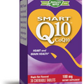Nature's Way SMART Q10 CoQ10, Supports Heart and Brain Health*, 30 Chewables