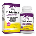 Terry Naturally Tri-Iodine 25 mg - 25000 mcg Iodine, 60 Vegan Capsules - Supports Hormone Balance, Promotes Breast & Prostate Health - Non-GMO, Gluten-Free, Kosher - 60 Servings