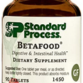 Standard Process Betafood - Digestive Health and Liver Support Supplement with Whole Food Blend of Oat Flour, Organic Beet Root, and Organic Beet Juice - 90 Tablets