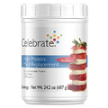 Celebrate Vitamins High Protein Meal Replacement Shake, 27 g Protein Powder, 5 g of Fiber, For Post-Bariatric Surgery Patients, Bananaberry, 15 servings