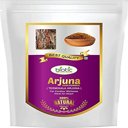 Admart Biotic Natural Arjuna Bark Powder (Terminalia Arjuna) Arjuna Powder - 100 g.