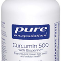 Pure Encapsulations Curcumin 500 with Bioperine - Antioxidant Supplement to Support Joints, Tissue, Liver, Colon & Cellular Health* - with Turmeric Curcumin & Bioperine - 120 Capsules