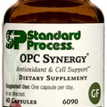 Standard Process OPC Synergy - Whole Foods Cognitive Health, Brain Health and Brain Support, Eye Support and Eye Health with Bilberry, Grape Seed Extract, Green Tea Powder, and More - 40 Capsules