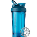 BlenderBottle Shaker Bottle Pro Series Perfect for Protein Shakes and Pre Workout, 24-Ounce, Ocean Blue