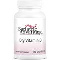 Bariatric Advantage Vitamin D3 5,000 IU - Bariatric Vitamin D - Water-Miscible - Bone Strength Support* - Vitamin D Capsule - Easy Swallow Capsule - for Bariatric Patients - 180 Count