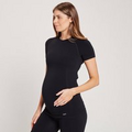 MP Women's Maternity Seamless Short Sleeve T-Shirt - Black - S