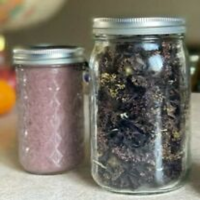 Purple Wildcraft Raw Irish Chondrus Crispus Dry Sea Moss Alkaline Sebi Approved
