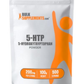BULKSUPPLEMENTS.COM 5-HTP Powder - 5-Hydroxytryptophan, 5 HTP Supplement - 5-HTP 200mg, Mood Support Supplement - Gluten Free, 200mg per Serving, 100g (3.5 oz) (Pack of 1)