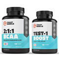 Crazy Muscle The Basics: Test 1 Boost is a Must-Have with BCAA