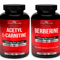 Divine Bounty Acetyl L-Carnitine & Berberine Complex Bundle