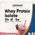 Nutricost Whey Protein Isolate (Strawberry Milkshake) 5 LBS