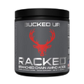 Bucked Up- BCAA RACKED™ Branch Chained Amino Acids | L-Carnitine, Acetyl L-Carnitine, GBB | Post Workout Recovery, Protein Synthesis, Lean Muscle BCAAs That You Can Feel! 30 Servings (Blood Raz)