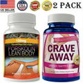 Forskolin Lean Body Weight Loss & Crave Away Appetite Control Dietary Capsules