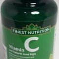 *NEW* 1 Finest Nutrition Vitamin C w/ Natural Rose Hips 500mg 200 Tablets 08/25