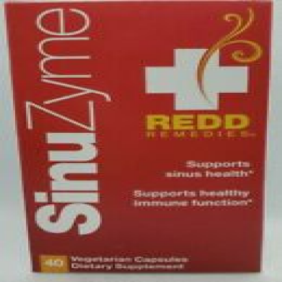 Redd Remedies SinuZyme [Supports Sinus Health] 40 veg capsules