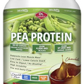 Olympian Labs Plant Based Pea Protein Powder, Chocolate - 25g of Protein, Vegan, Low Net Carbs, Gluten Free, Lactose Free, No Sugar Added, Soy Free, Kosher, Non-GMO, 2 Pound Pea Protein