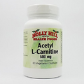 Holly Hill Health Foods, Acetyl L-Carnitine 500 MG, 60 Vegetarian Capsules