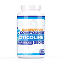 Citicoline (CDP-Choline) Capsules | 250mg | 120 & 240 Count Cognitive Compounds