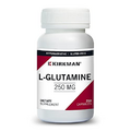 L-Glutamine 250 mg - Hypoallergenic | 250 Vegetarian Capsules | Amino Acid | Gluten and Casein Free