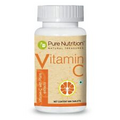 Pure Nutrition Vitamin C With Natural Amla & Orange Peel Extract 60 Veg Tablets
