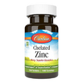 Carlson - Chelated Zinc, 30 mg - Superior Absorption, Immune Support & Enzyme Function, Antioxidant, 100 tablets