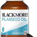 Flaxseed Oil 1000mg 100 Caps Blackmores