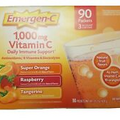 EmergenC Bulk pack 90 Packets - 30ea, Orange, Raspberry, Tangerine -  Vitamin C