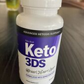 Keto 3D Keto3DS Advanced 800mg Fat Burn Ketogenic BHB Ketones 60 Capsules New